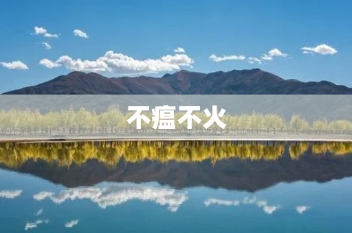 不瘟不火：探讨中国古代文化中的平衡之道