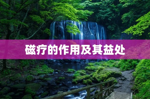 磁疗的作用及其益处