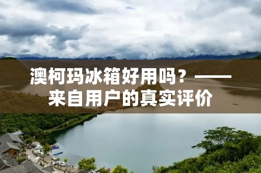澳柯玛冰箱好用吗？——来自用户的真实评价