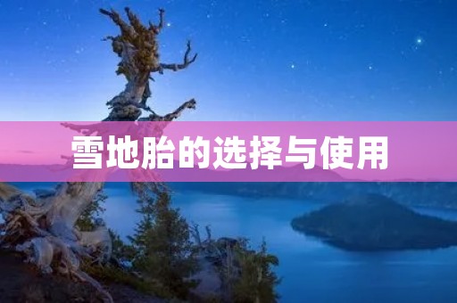 雪地胎的选择与使用 雪地胎的选择与使用
