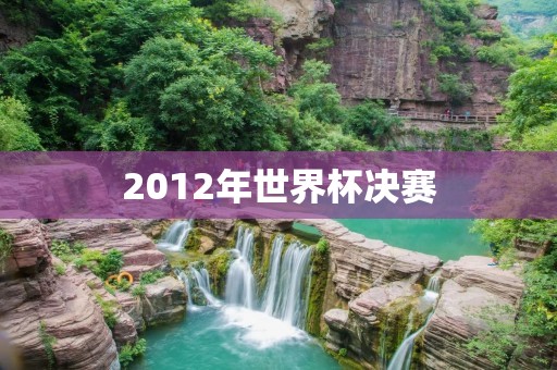 2012年世界杯决赛：西班牙VS荷兰