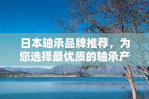 日本轴承品牌推荐,为您选择最优质的轴承产品