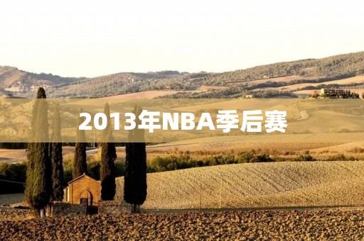 2013年NBA季后赛：迈阿密热火夺得总冠军