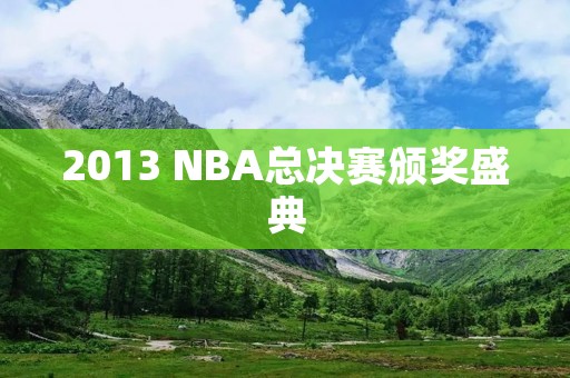 2013 NBA总决赛颁奖盛典：热血激荡的胜利时刻