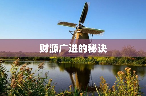财源广进的秘诀：如何实现财务自由