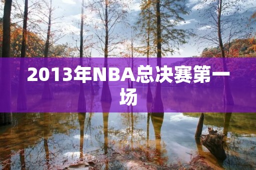 2013年NBA总决赛第一场:热火VS马刺 2013年NBA总决赛第一场:热火VS马刺