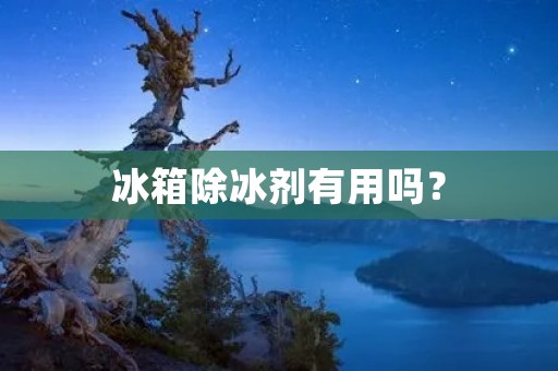 冰箱除冰剂有用吗？