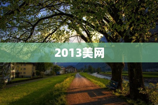 2013美网：小德夺得男单冠军