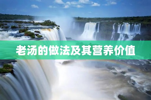 老汤的做法及其营养价值 老汤的做法及其营养价值