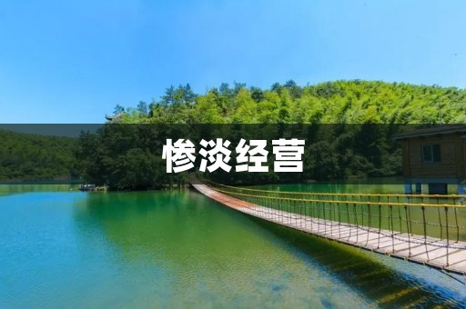 惨淡经营：企业生存的危机与出路