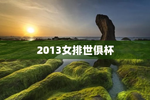2013女排世俱杯：中国女排夺得冠军