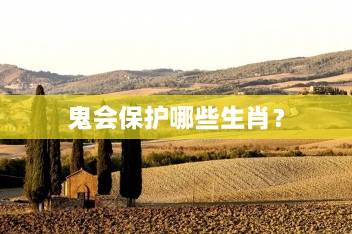 鬼会保护哪些生肖？
