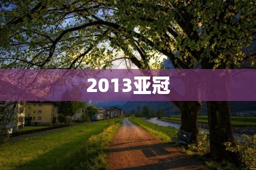 2013亚冠：广州恒大夺冠，创造历史