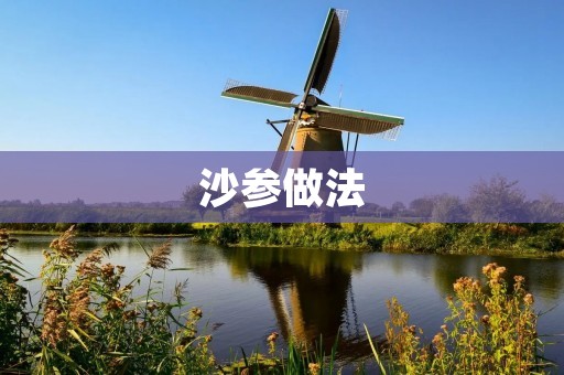沙参做法:手把手教你做出清甜可口的沙参汤 沙参做法:手把手教你做出清甜可口的沙参汤