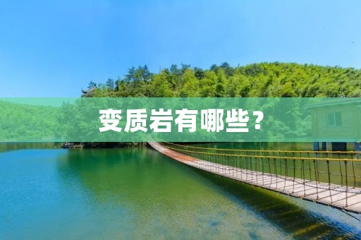 变质岩有哪些? 变质岩有哪些?