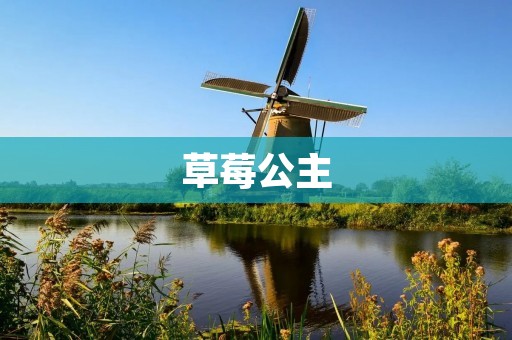 草莓公主：甜美与勇敢的完美结合