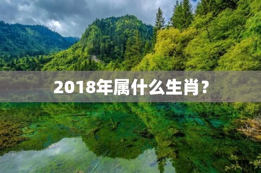 2018年属什么生肖？