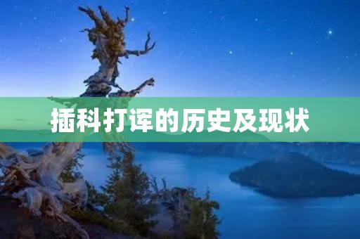 插科打诨的历史及现状 插科打诨的历史及现状