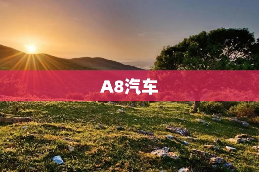 A8汽车：领先科技与豪华的完美结合