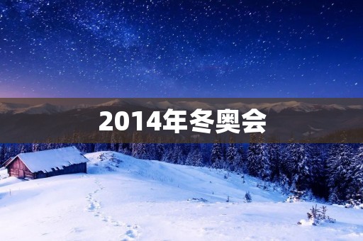 2014年冬奥会：俄罗斯索契的盛大盛况