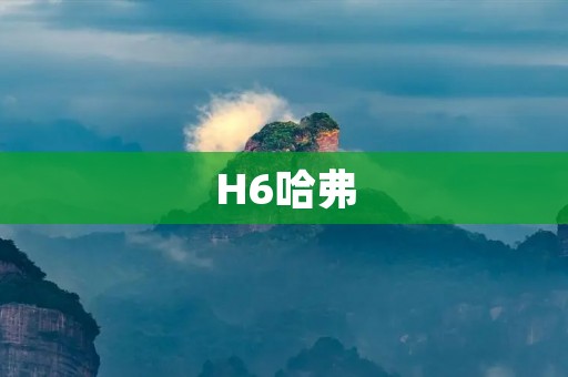 H6哈弗:全新家用SUV的佼佼者 H6哈弗:全新家用SUV的佼佼者