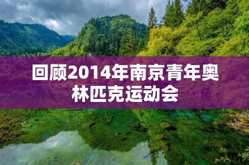 回顾2014年南京青年奥林匹克运动会