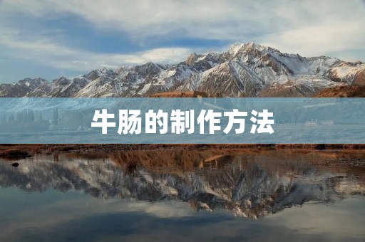 牛肠的制作方法 牛肠的制作方法