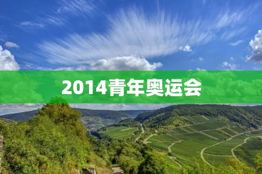 2014青年奥运会：迎来新时代的青春盛宴