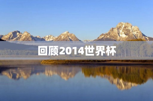 回顾2014世界杯:激烈角逐中的传奇时刻 回顾2014世界杯:激烈角逐中的传奇时刻