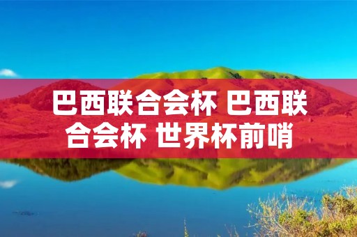 巴西联合会杯 巴西联合会杯 世界杯前哨