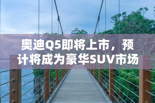 奥迪Q5即将上市,预计将成为豪华SUV市场的一匹黑马 奥迪Q5即将上市,预计将成为豪华SUV市场的一匹黑马