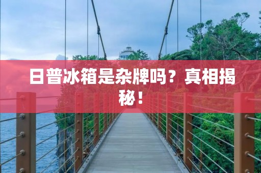日普冰箱是杂牌吗?真相揭秘! 日普冰箱是杂牌吗?真相揭秘!