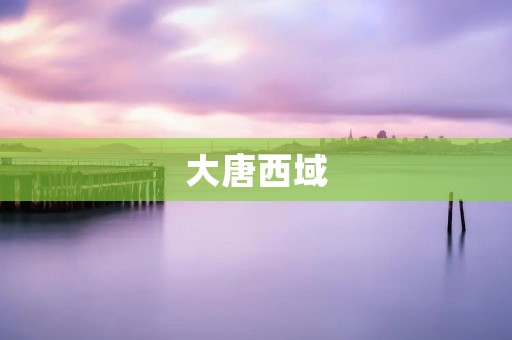 大唐西域：唐朝对西域地区的统治与开发