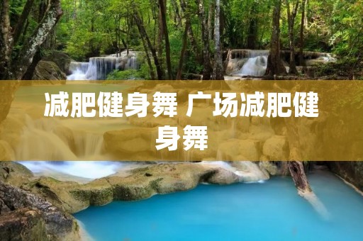 减肥健身舞 广场减肥健身舞