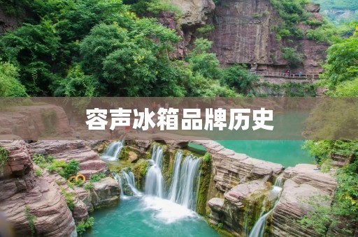 容声冰箱品牌历史