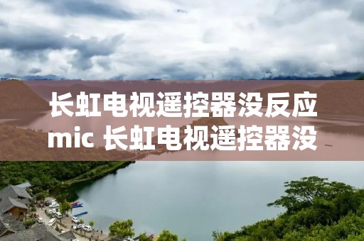 长虹电视遥控器没反应mic 长虹电视遥控器没反应怎么解决