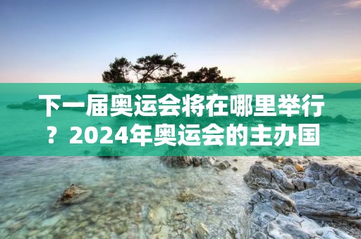 下一届奥运会将在哪里举行？2024年奥运会的主办国家是谁？