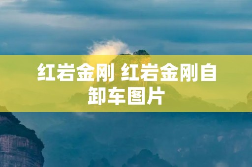 红岩金刚 红岩金刚自卸车图片