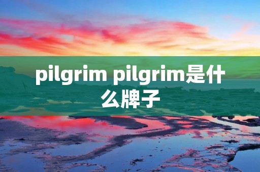 pilgrim pilgrim是什么牌子