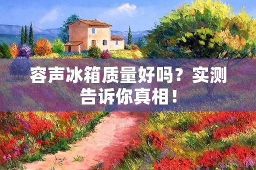 容声冰箱质量好吗?实测告诉你真相! 容声冰箱质量好吗?实测告诉你真相!