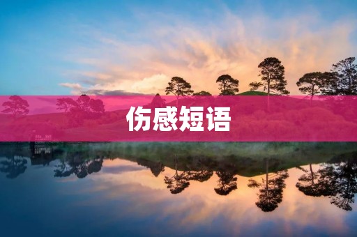 伤感短语:独自面对孤独的人生