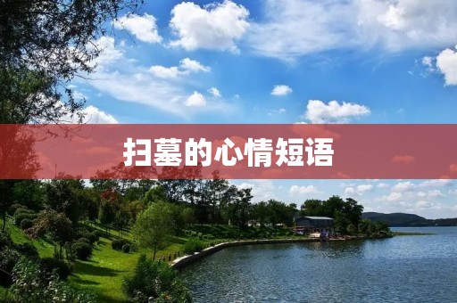 扫墓的心情短语