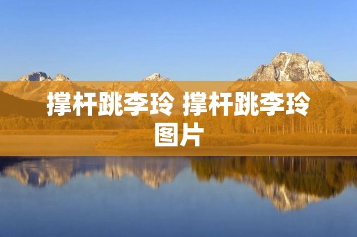 撑杆跳李玲 撑杆跳李玲图片
