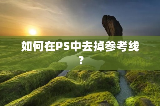 如何在PS中去掉参考线？
