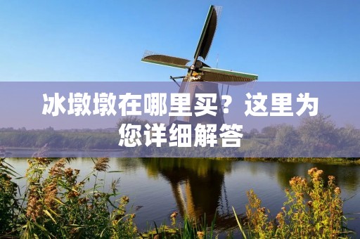 冰墩墩在哪里买?这里为您详细解答