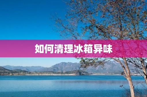 如何清理冰箱异味