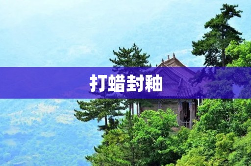 打蜡封釉：让你的爱车闪耀如新