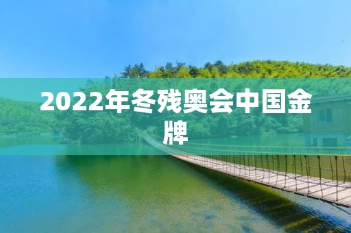 2022年冬残奥会中国金牌：中国残疾人运动员的辉煌时刻