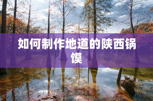 如何制作地道的陕西锅馍 如何制作地道的陕西锅馍