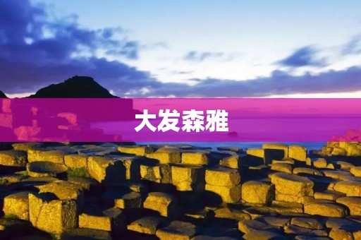 大发森雅:品质生活的代表 大发森雅:品质生活的代表